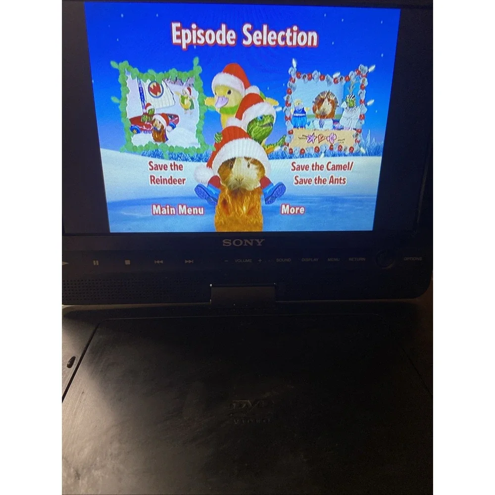 Wonder Pets Save the Reindeer Dvd Nick Jr Nickelodeon Tested Works
